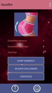 Buttocks Workout - Squat Bot screenshot 3