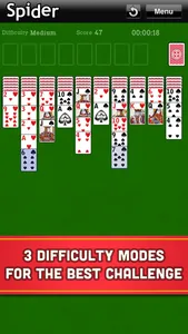 Spider Solitaire Classic Cards screenshot 2