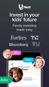 UNest: Investing for your Kids screenshot 0