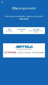 Citas Mitsui screenshot 4