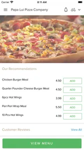 Papa Lui Pizza Company screenshot 1