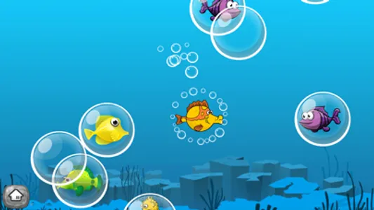 Toddler Puzzle: Fish & Bubbles screenshot 1