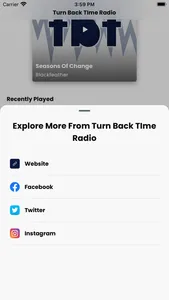 Turn Back Time Radio screenshot 2