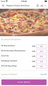 Peppes Chicken And Pizza screenshot 1