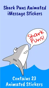 Shark Puns Animated Stickers screenshot 0