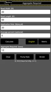 Spread Rate Calculator screenshot 2