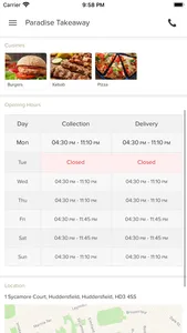 Paradise Takeaway Huddersfield screenshot 2