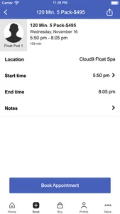 Cloud9 Float Spa screenshot 2