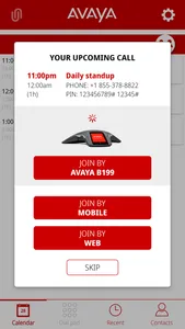 Avaya Conference Assistant screenshot 1