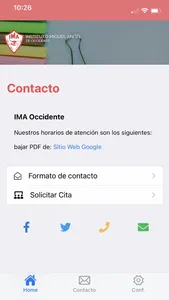 IMA Occidente screenshot 1