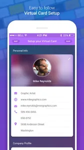 Business Card Maker + Designer screenshot 3