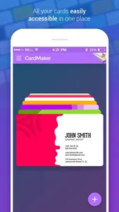 Business Card Maker + Designer screenshot 4