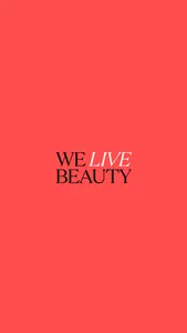 WE LIVE BEAUTY screenshot 1