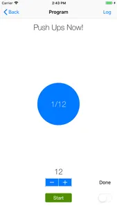 Push Ups Now! screenshot 1