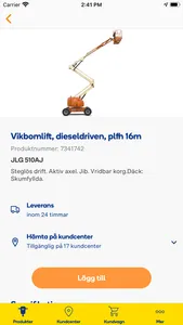 Ramirent screenshot 1