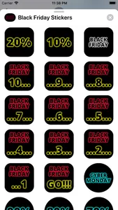 Super Black Friday Stickers screenshot 2