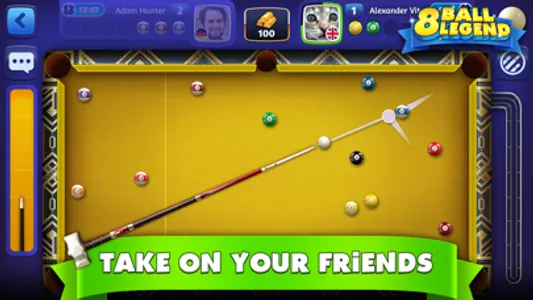 8 Ball Legend - Online Pool screenshot 1