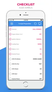 A320 Airbus Checklist screenshot 0