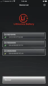 Lithionics Battery Monitor screenshot 0