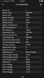 Lithionics Battery Monitor screenshot 2