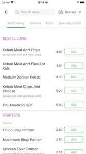 Posh Nosh Fast Food screenshot 2