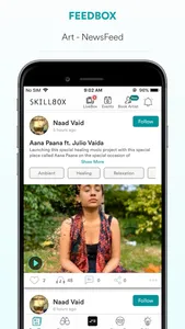 SkillBox - Art Social Network screenshot 2