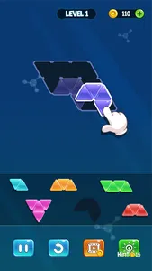 Triangle Tangram Puzzle Legend screenshot 0