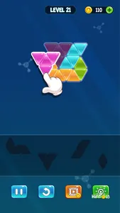 Triangle Tangram Puzzle Legend screenshot 1