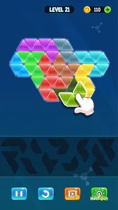 Triangle Tangram Puzzle Legend screenshot 3