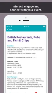 Grant Thornton Event App screenshot 2