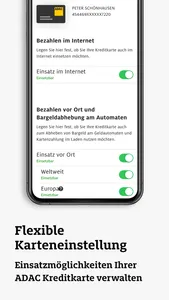 ADAC Kreditkarte screenshot 4