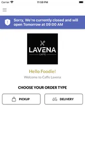 Caffe Lavena Newmains screenshot 1