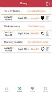 English To Swahili Translation screenshot 2