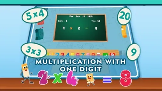 Math Multiplication Games Kids screenshot 0