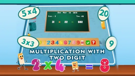 Math Multiplication Games Kids screenshot 1