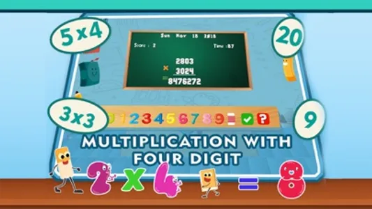 Math Multiplication Games Kids screenshot 3