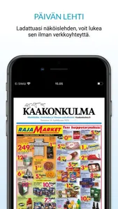 Kaakonkulma, päivän lehti screenshot 2