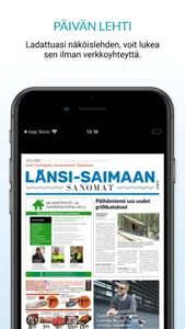 Länsi-Saimaan Sanomat screenshot 2