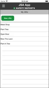 Safety JSA App screenshot 0