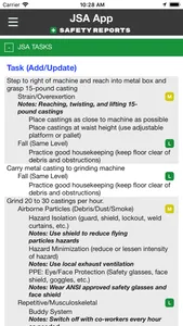 Safety JSA App screenshot 2