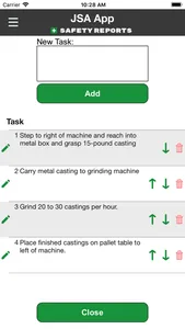 Safety JSA App screenshot 3