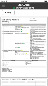 Safety JSA App screenshot 7