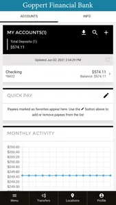 GoppertFB Mobile Banking screenshot 2