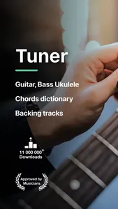 Guitar Tuner - Bass Ukulele screenshot 0