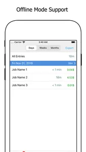 HoursTracker - Track Job Hours screenshot 2