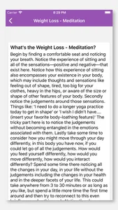 Waist Slimm Calming Meditation screenshot 5