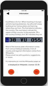 EuroPlates screenshot 3