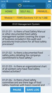 Continuum Food Safety screenshot 3