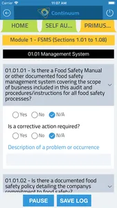 Continuum Food Safety screenshot 4