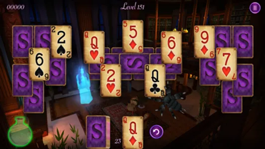 Haunted Mansion Solitaire screenshot 5